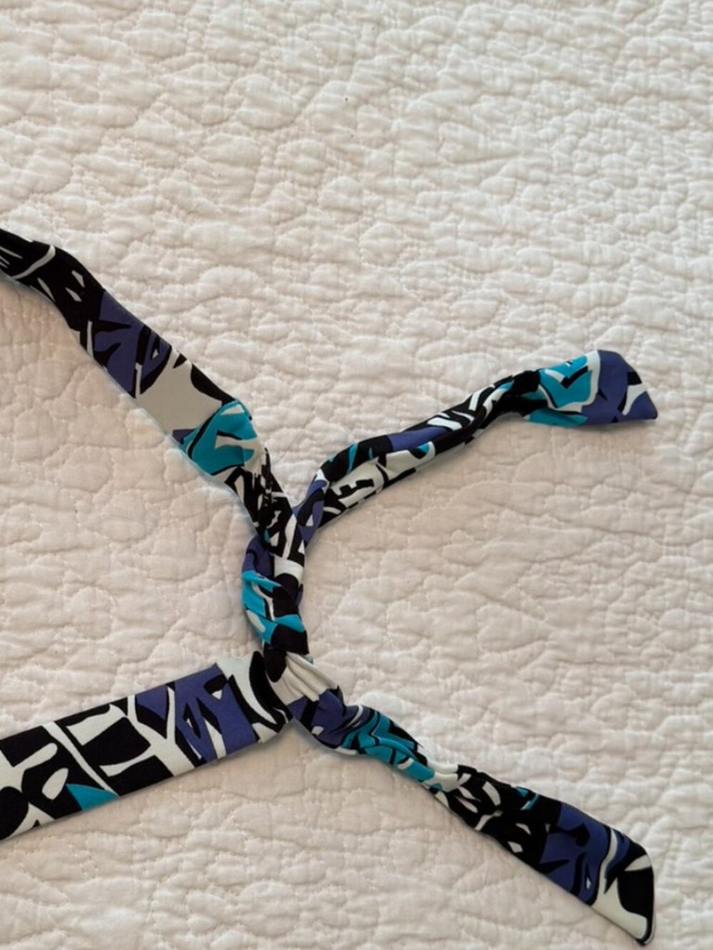White House Black Market Tropical Print Bikini Set – Size M /Convertible Bandeau - Picture 10 of 13